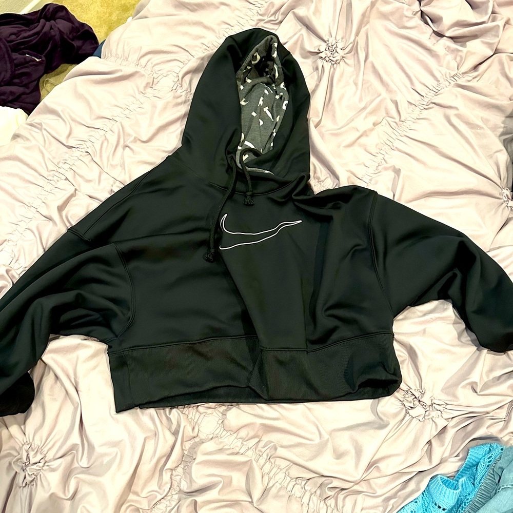 black nike hoodie